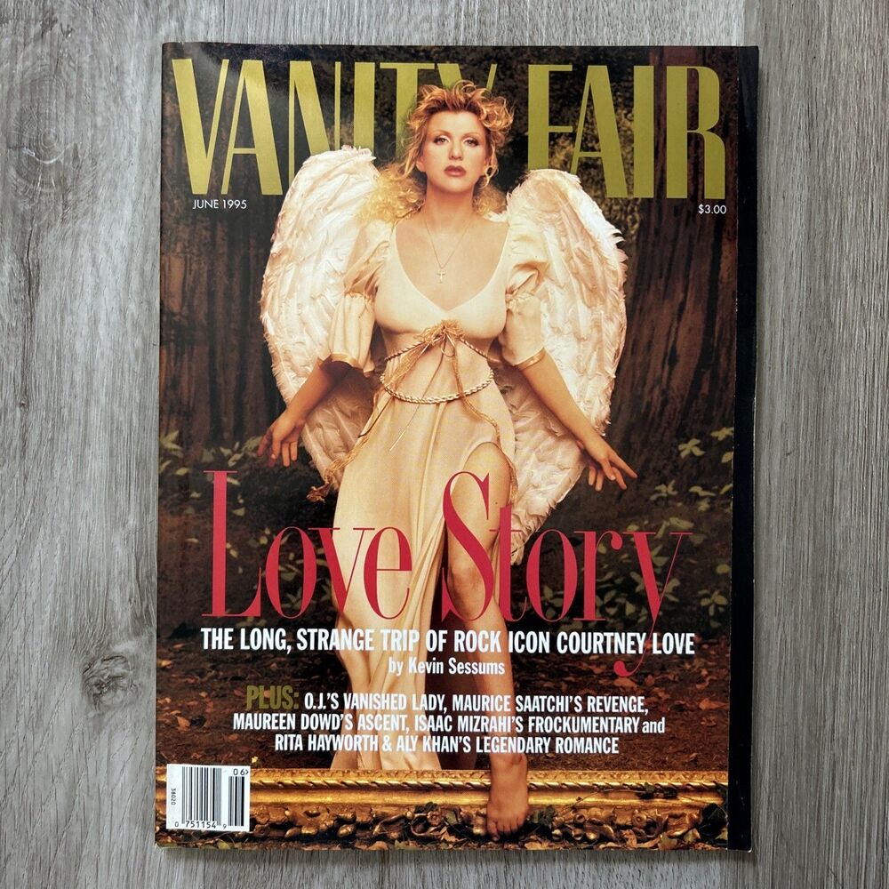 Vanity Fair Magazine June 1995 Courtney Love Isaac Mizrahi Robert Wilson Miller